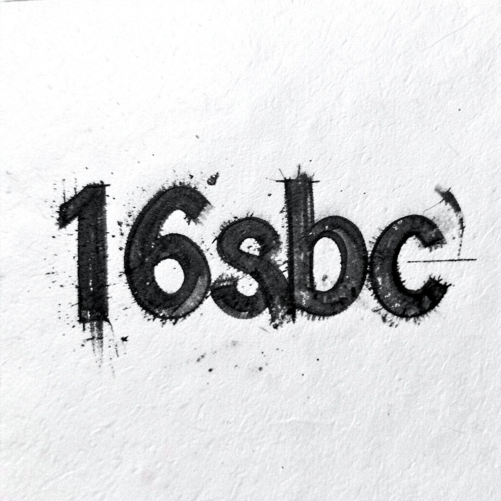 Stylized charcoal sketch of a conference crest with sweeping brush-like strokes in deep gray and black against a pale background, conveying a scholarly and formal atmosphere.